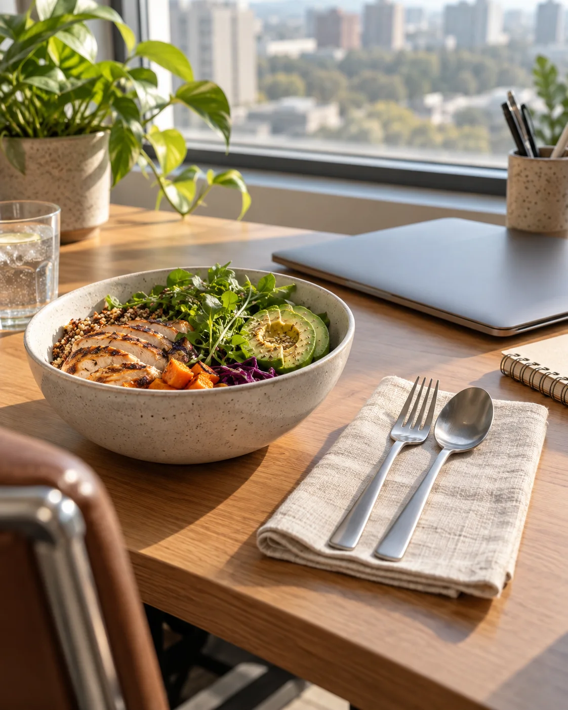 Office lunch · weekday convenience